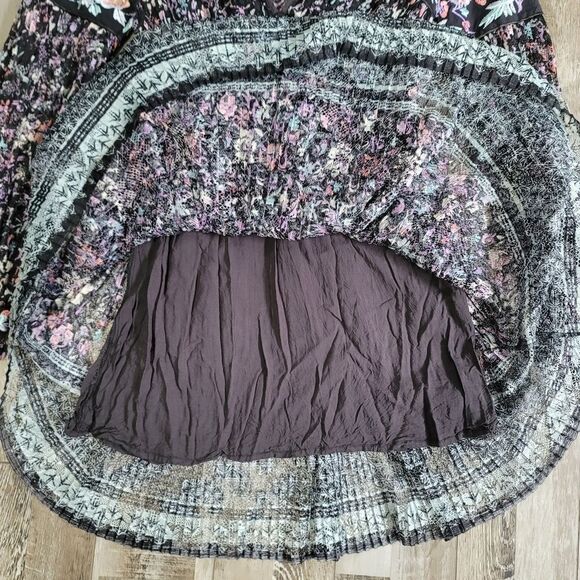 Free People Cherry Blossom Mini Dress Size 0 - Picture 5 of 12